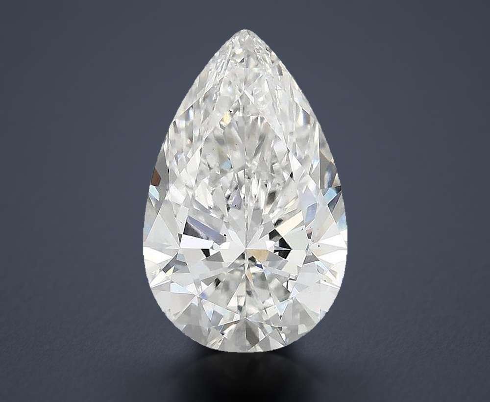 2.90 Carat Pear Lab Diamond