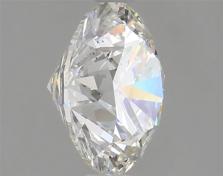 3.05ct F SI1 Excellent Cut Round Lab Grown Diamond