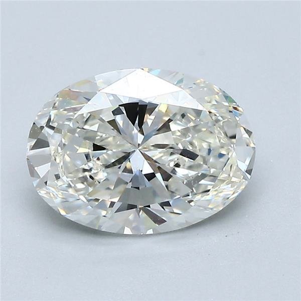 2.00ct H VVS2 Rare Carat Ideal Cut Oval Diamond