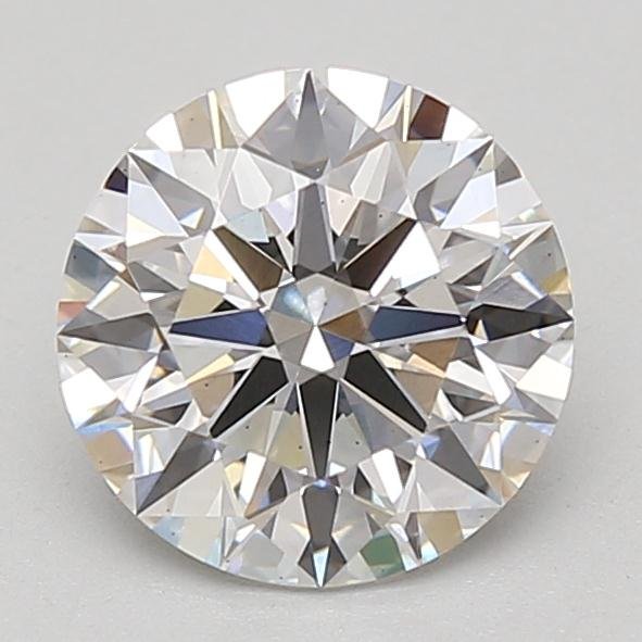 2.05ct D VS2 Rare Carat Ideal Cut Round Lab Grown Diamond