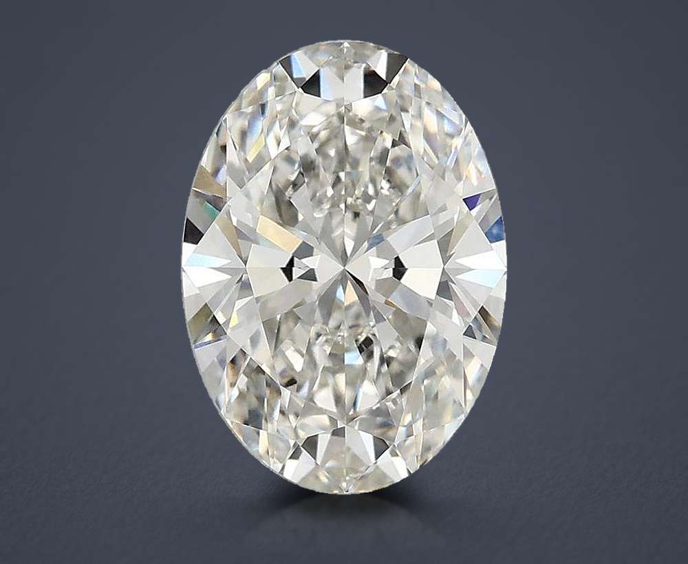 2.90 Carat Oval Lab Diamond