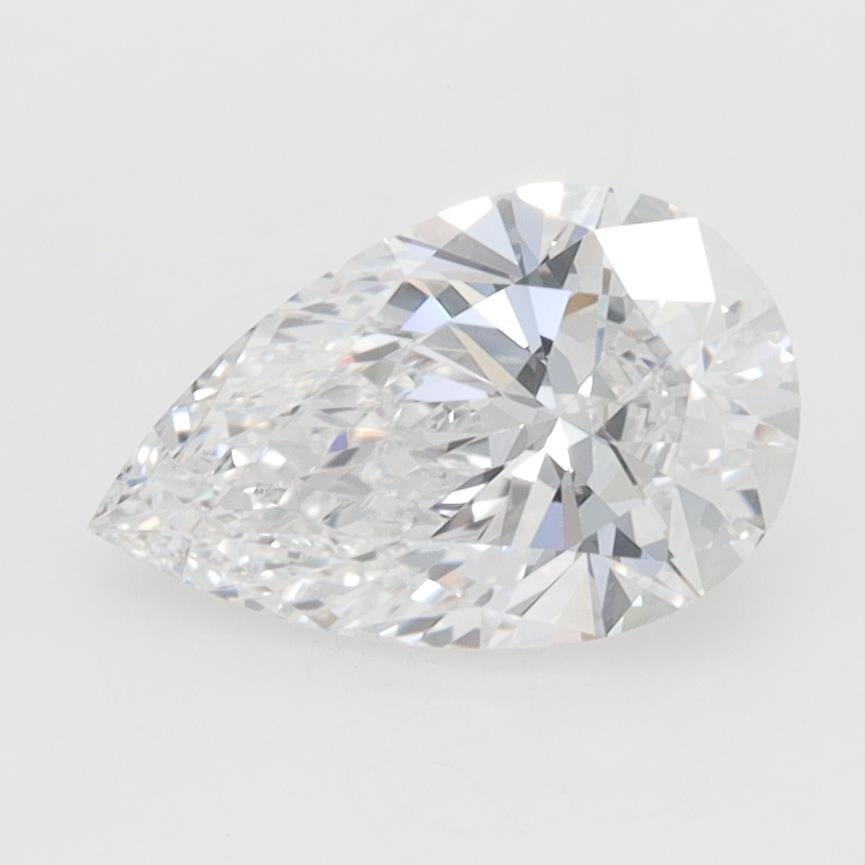 1.01ct D VVS2 Rare Carat Ideal Cut Pear Lab Grown Diamond
