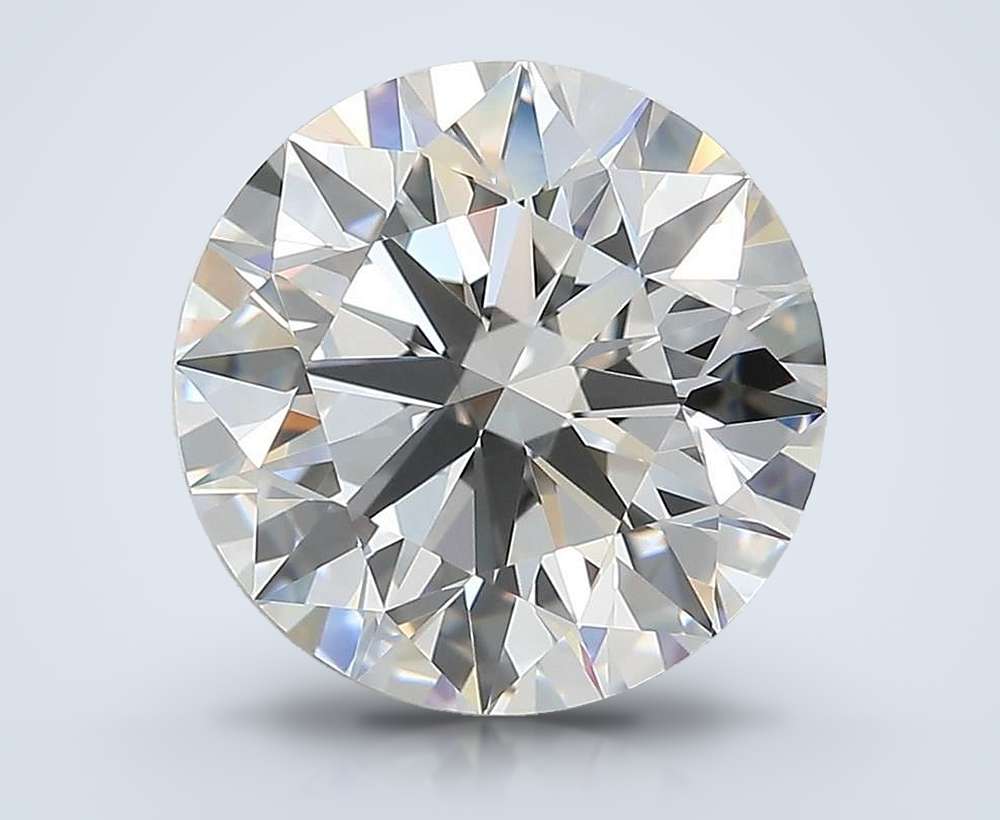 4.20 Carat Round Lab Diamond