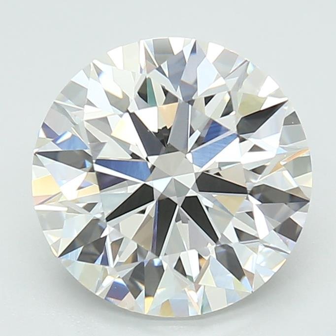 2.54ct F VVS2 Rare Carat Ideal Cut Round Lab Grown Diamond