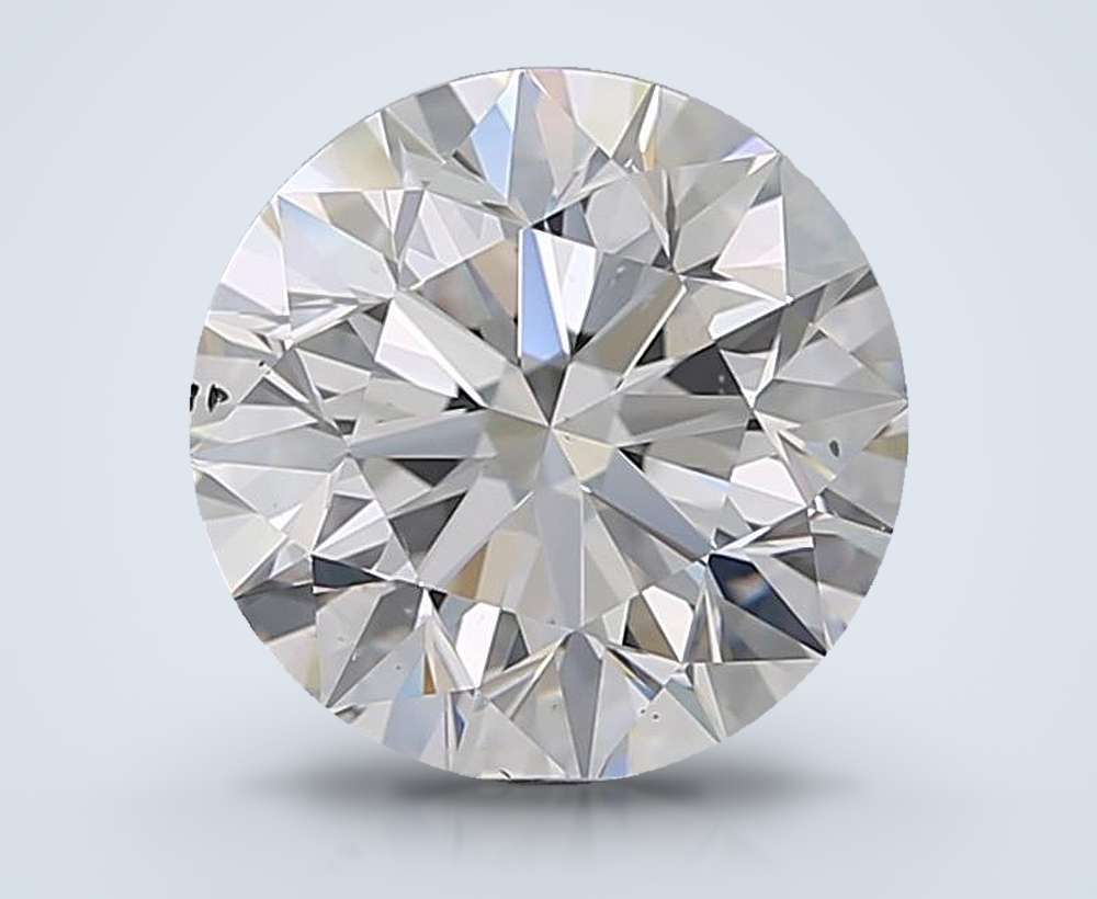 2.50 Carat Round Natural Diamond