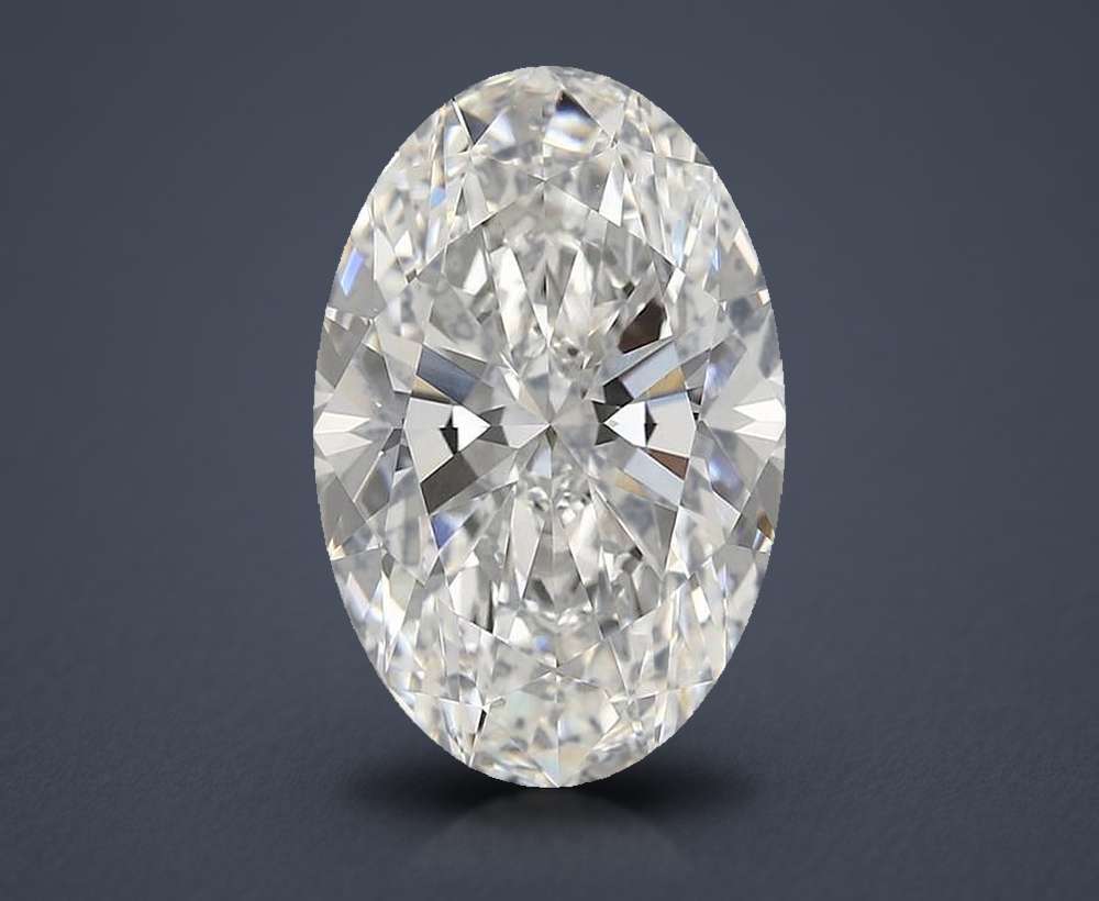 7.26 Carat Oval Lab Diamond