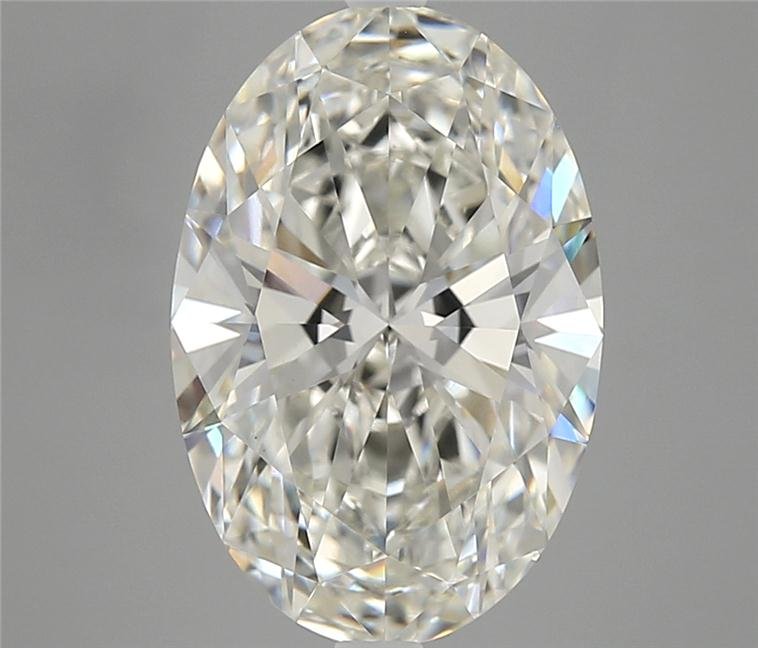 5.19ct I VS1 Rare Carat Ideal Cut Oval Lab Grown Diamond