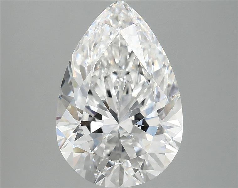 3.92 Carat Pear Lab Diamond
