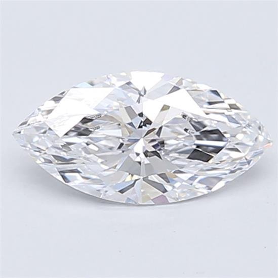 0.47ct D VS1 Rare Carat Ideal Cut Marquise Lab Grown Diamond
