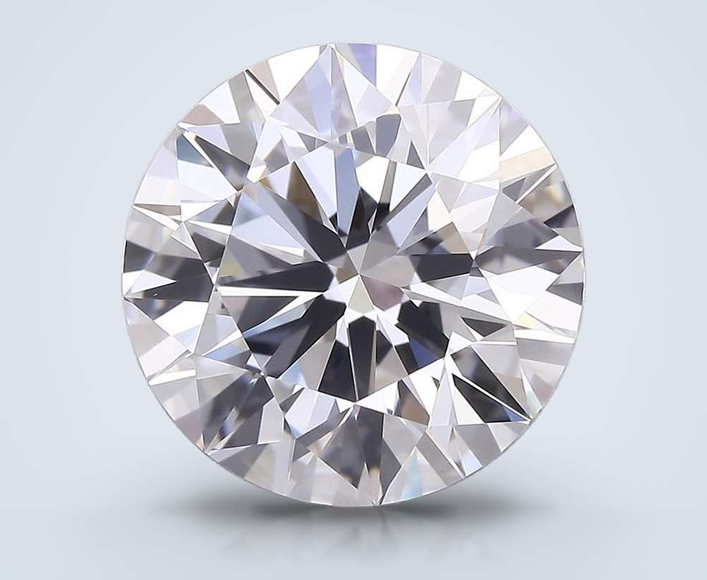 4.08 Carat Round Lab Diamond