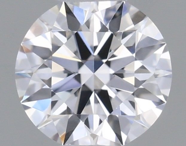 0.31ct D FL Rare Carat Ideal Cut Round Diamond