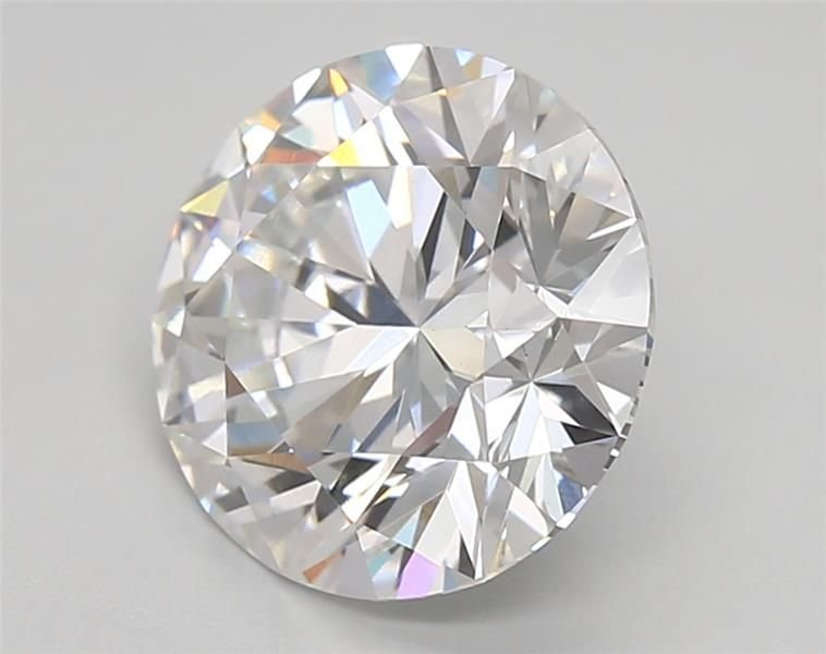 3.13ct D VVS2 Rare Carat Ideal Cut Round Lab Grown Diamond