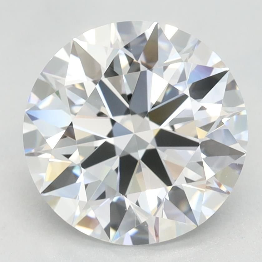 2.37ct D VVS1 Rare Carat Ideal Cut Round Lab Grown Diamond