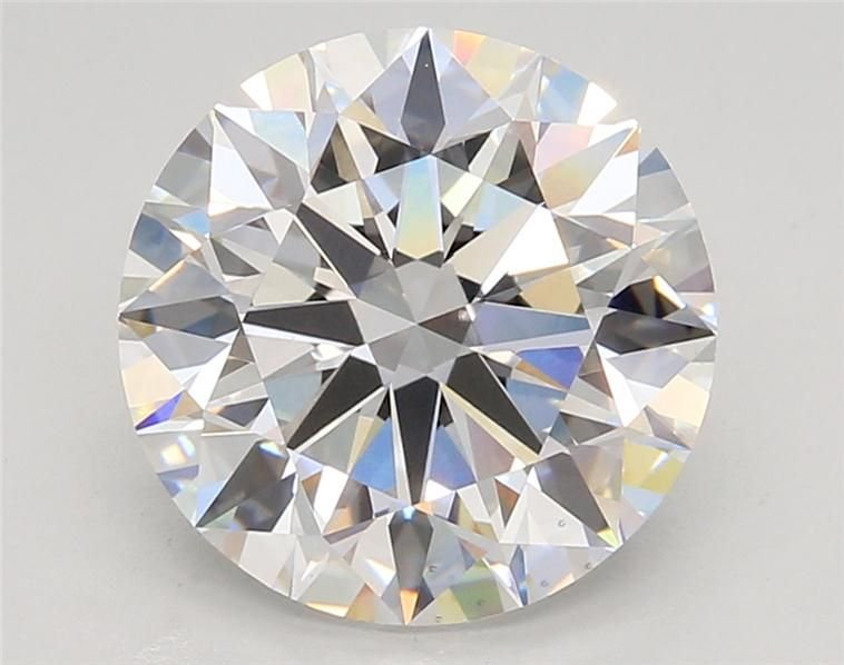 4.40ct E VS1 Rare Carat Ideal Cut Round Lab Grown Diamond