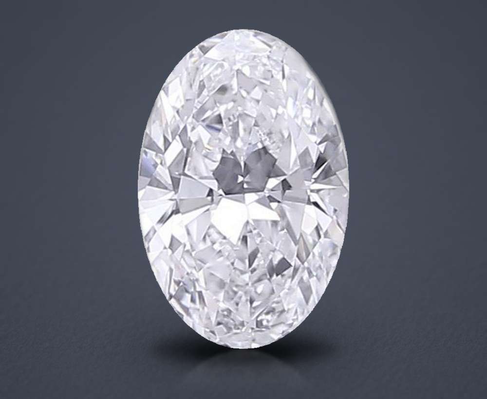 0.52 Carat Oval Lab Diamond