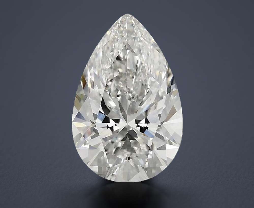 2.10 Carat Pear Lab Diamond