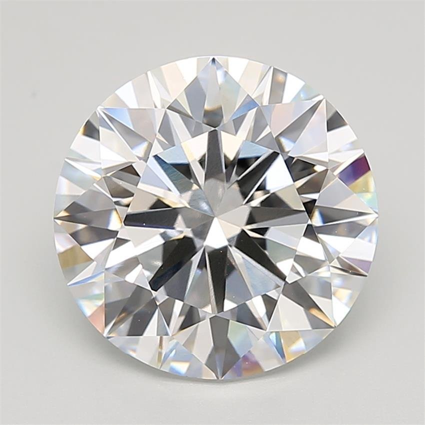 7.08ct E VVS2 Rare Carat Ideal Cut Round Lab Grown Diamond