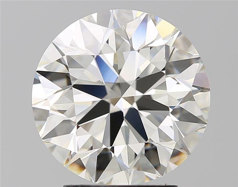 3.14ct K VS1 Rare Carat Ideal Cut Round Diamond