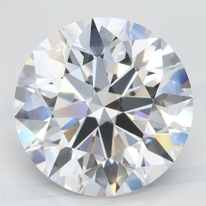 4.38ct D VVS1 Rare Carat Ideal Cut Round Lab Grown Diamond