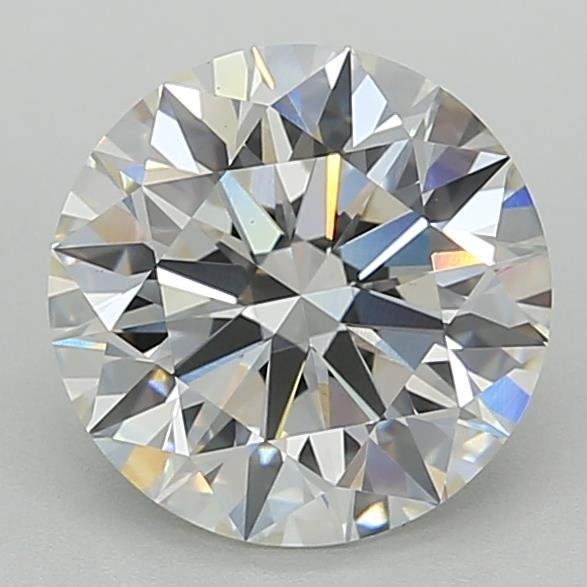 3.20ct G VVS2 Rare Carat Ideal Cut Round Lab Grown Diamond