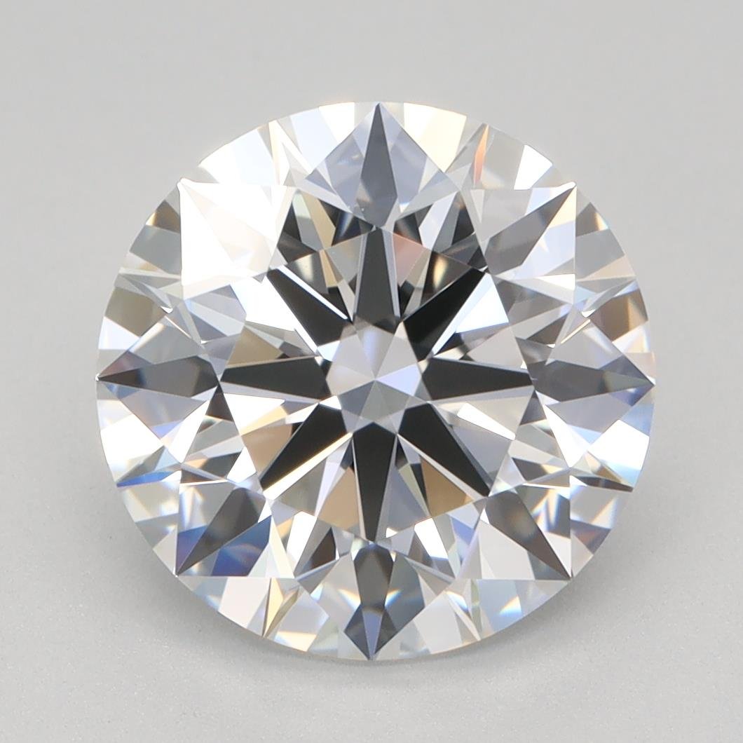 2.61ct E VVS2 Rare Carat Ideal Cut Round Lab Grown Diamond