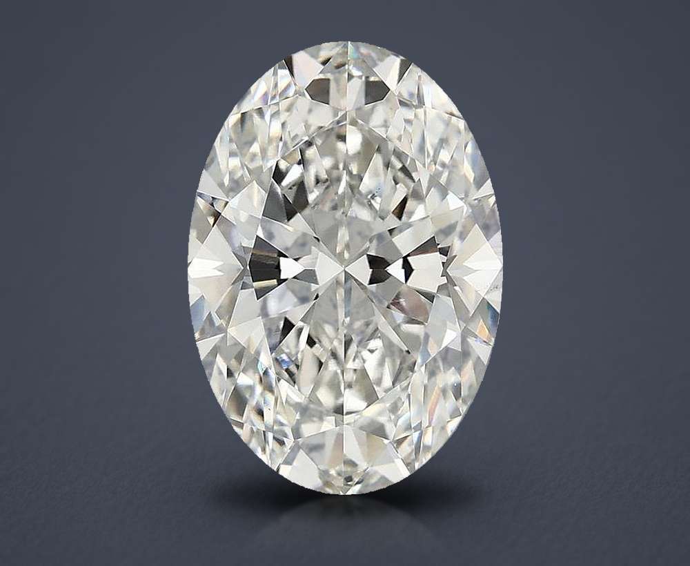 4.10 Carat Oval Lab Diamond
