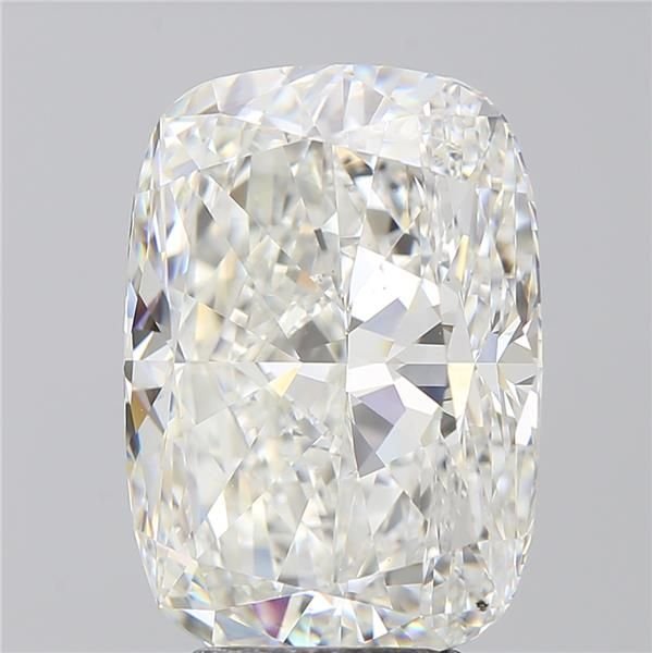 5.13ct I SI1 Rare Carat Ideal Cut Cushion Diamond