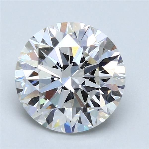 3.11ct F VS1 Rare Carat Ideal Cut Round Lab Grown Diamond
