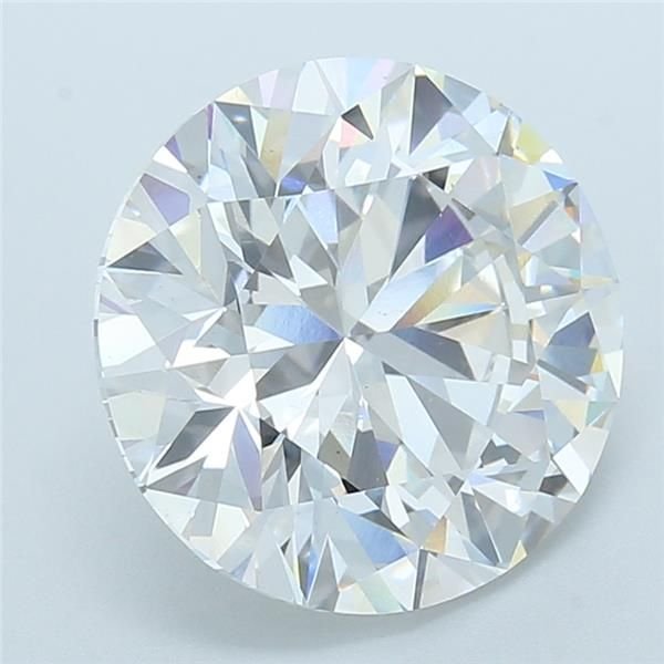 8.01ct F VS1 Rare Carat Ideal Cut Round Lab Grown Diamond