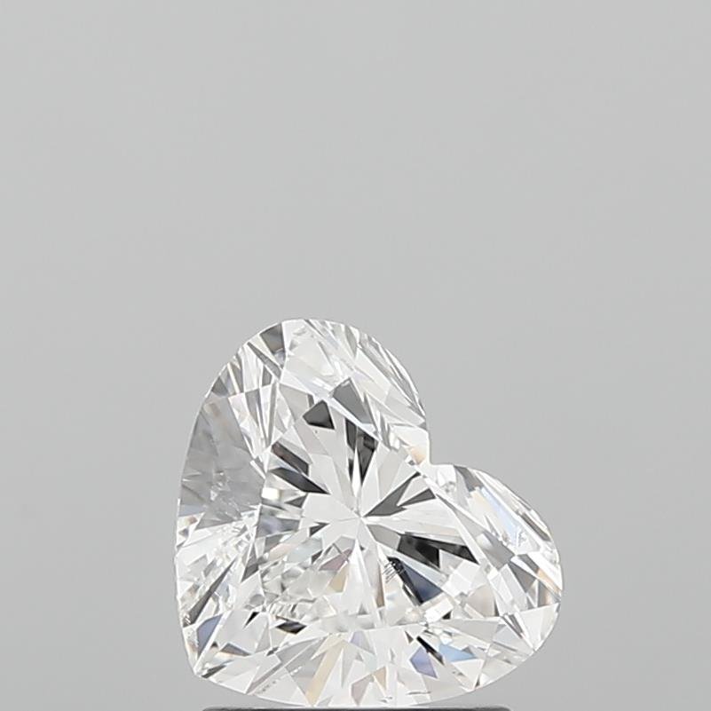 1.57ct E SI1 Rare Carat Ideal Cut Heart Lab Grown Diamond