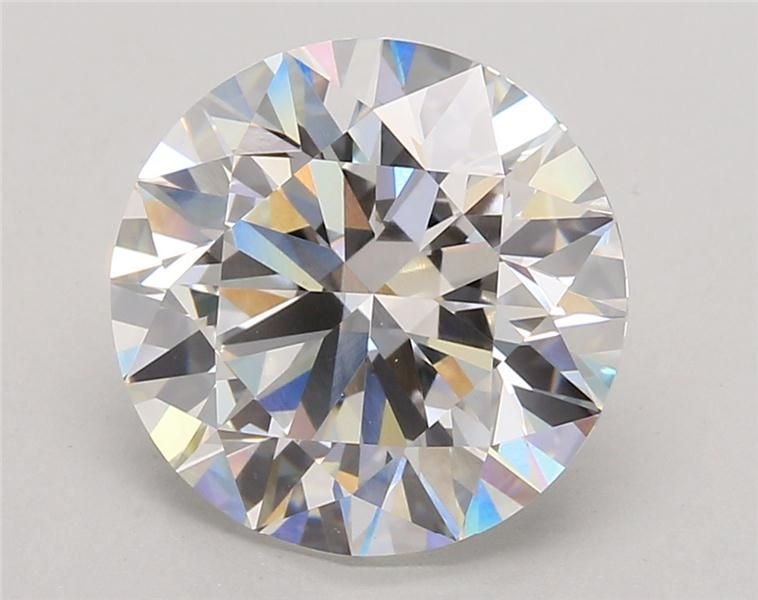 5.08ct F VVS2 Rare Carat Ideal Cut Round Lab Grown Diamond
