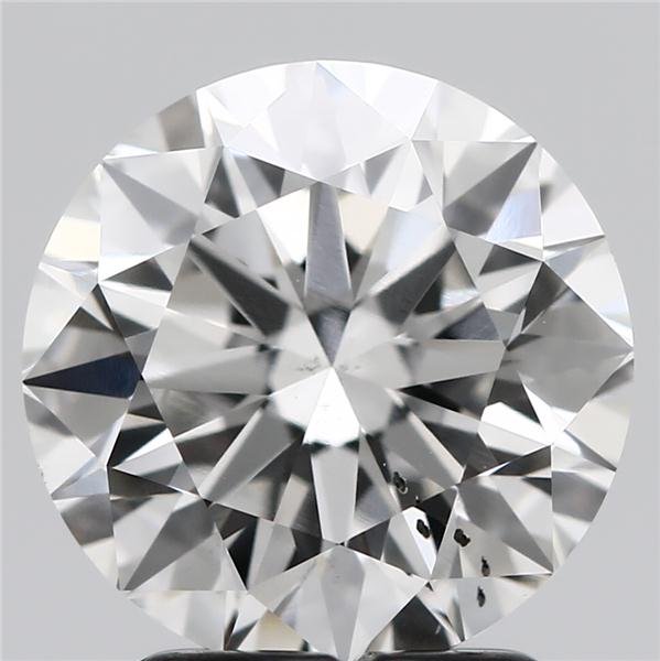2.32ct F SI1 Excellent Cut Round Lab Grown Diamond