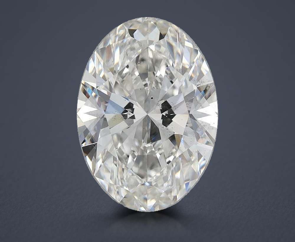 4.00 Carat Oval Lab Diamond