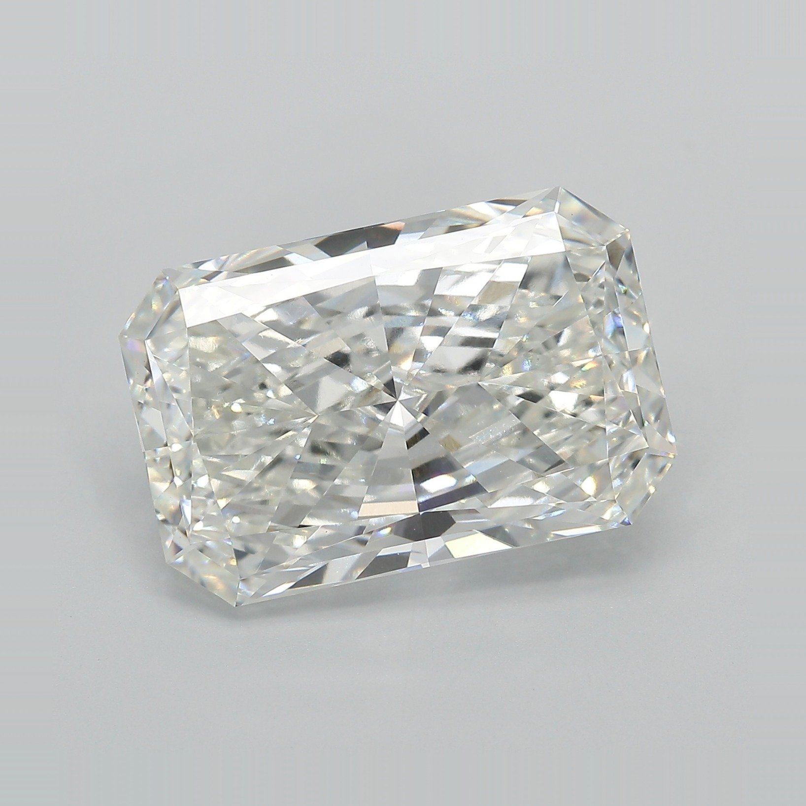 12.01ct H VVS2 Rare Carat Ideal Cut Radiant Lab Grown Diamond