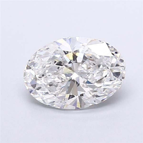 6.04 Carat Oval Lab Diamond