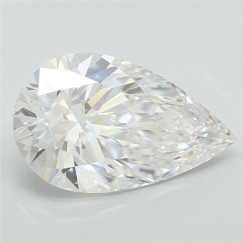 2.51ct D VS1 Rare Carat Ideal Cut Pear Lab Grown Diamond