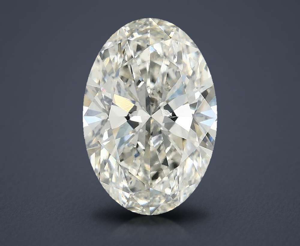 3.04 Carat Oval Lab Diamond