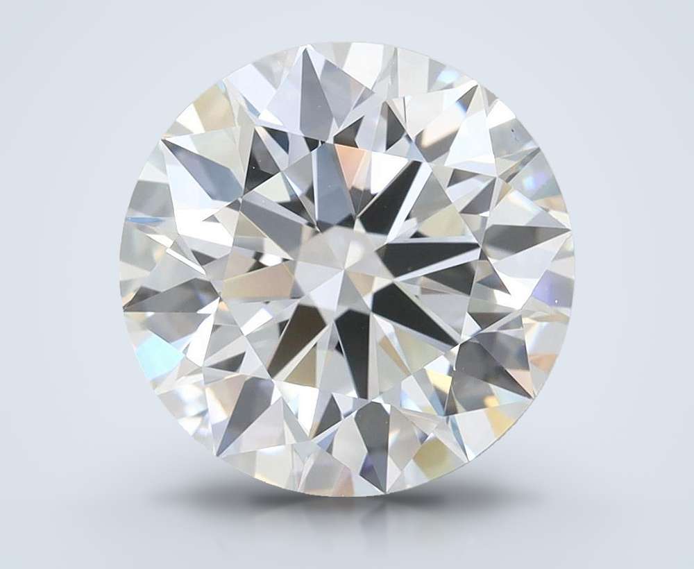 3.40 Carat Round Lab Diamond