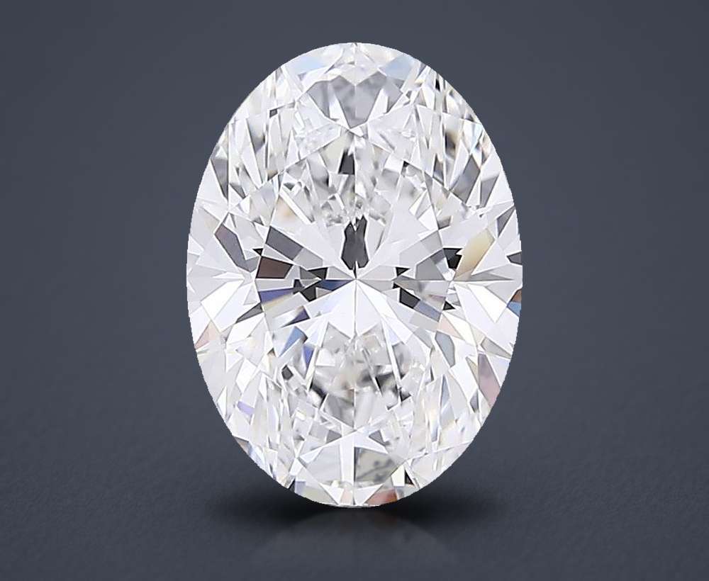 4.41 Carat Oval Lab Diamond