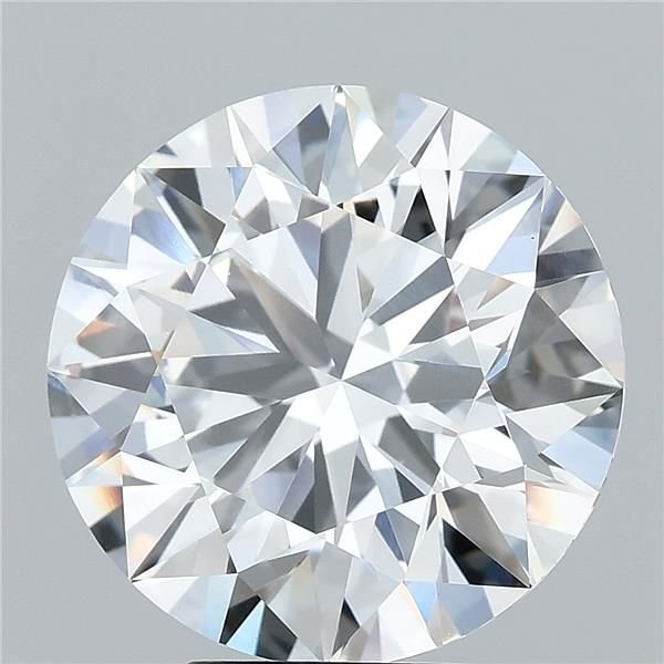 5.76 Carat Round Lab Diamond