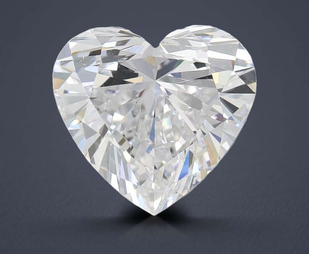 1.68 Carat Heart Lab Diamond
