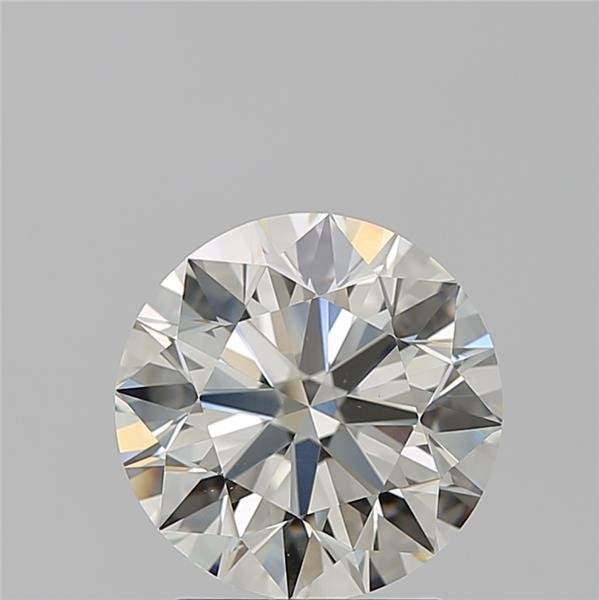 2.50ct K VS2 Rare Carat Ideal Cut Round Diamond