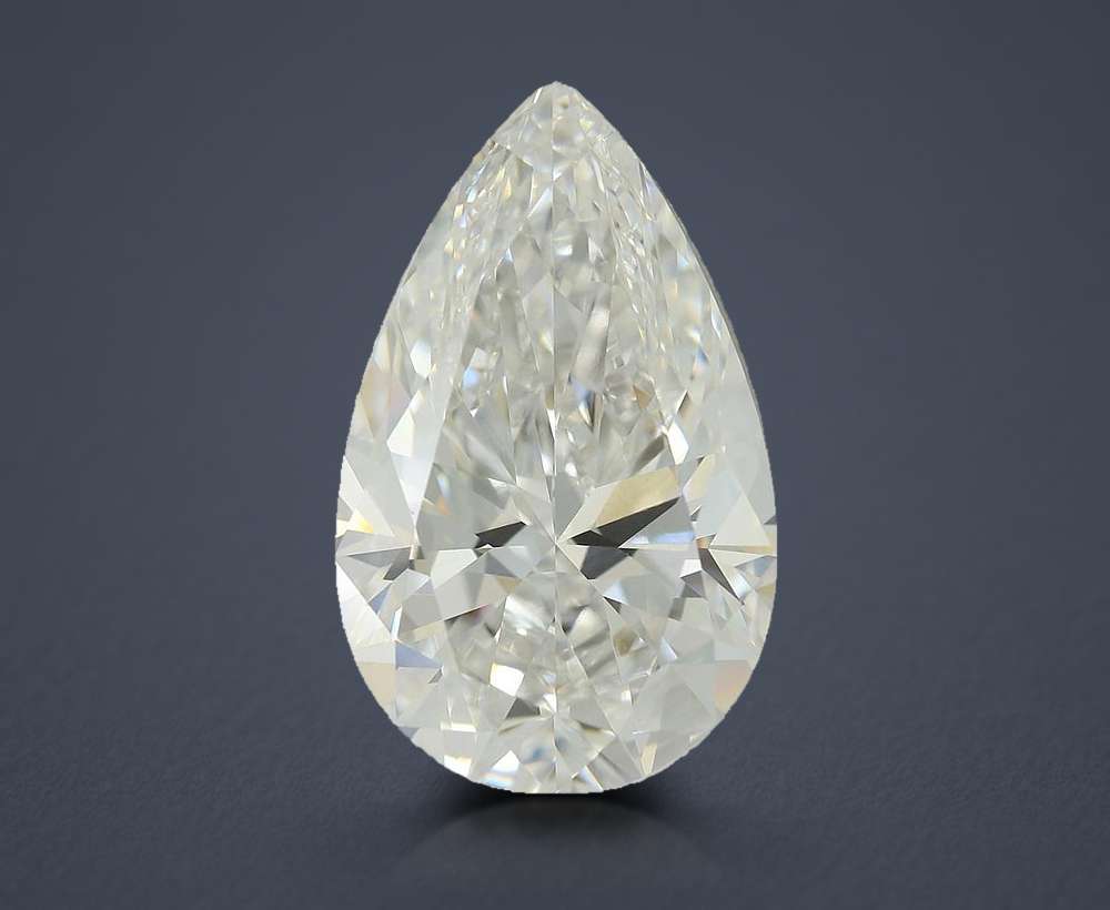 11.06 Carat Pear Lab Diamond