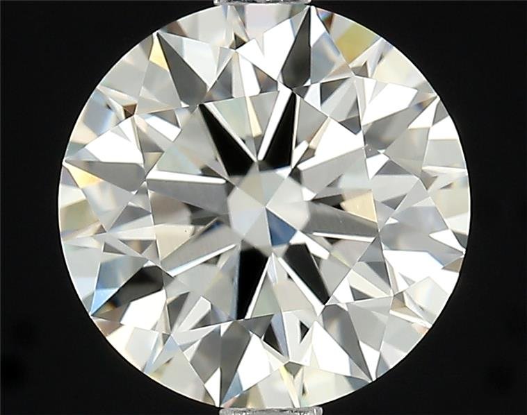 3.18ct I VVS2 Rare Carat Ideal Cut Round Lab Grown Diamond