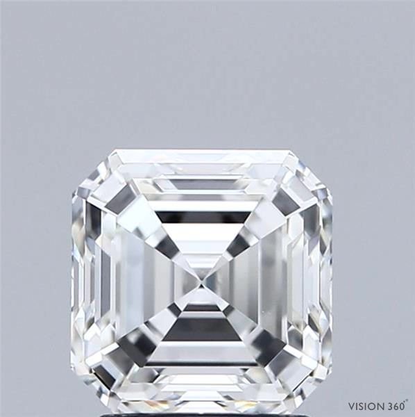 2.03ct I VS1 Rare Carat Ideal Cut Asscher Diamond