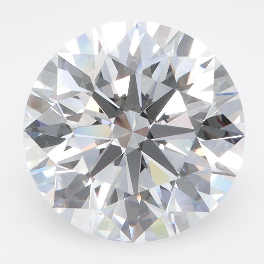 4.40ct D VVS1 Rare Carat Ideal Cut Round Lab Grown Diamond