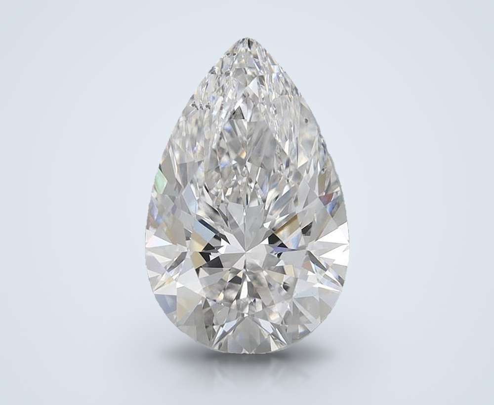 3.52 Carat Pear Lab Diamond