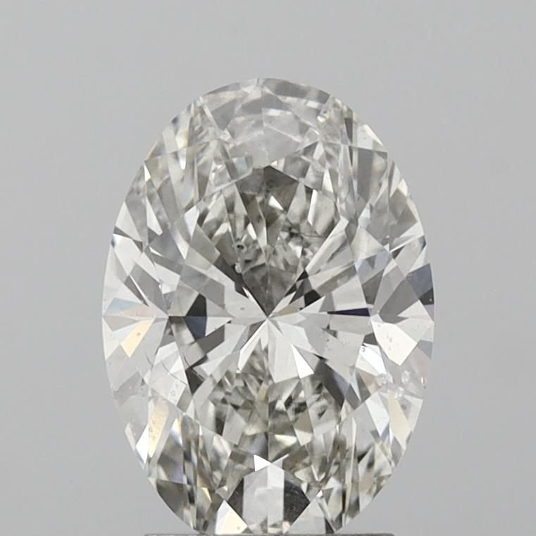 3.01ct I SI1 Very Good Cut Oval Lab Grown Diamond