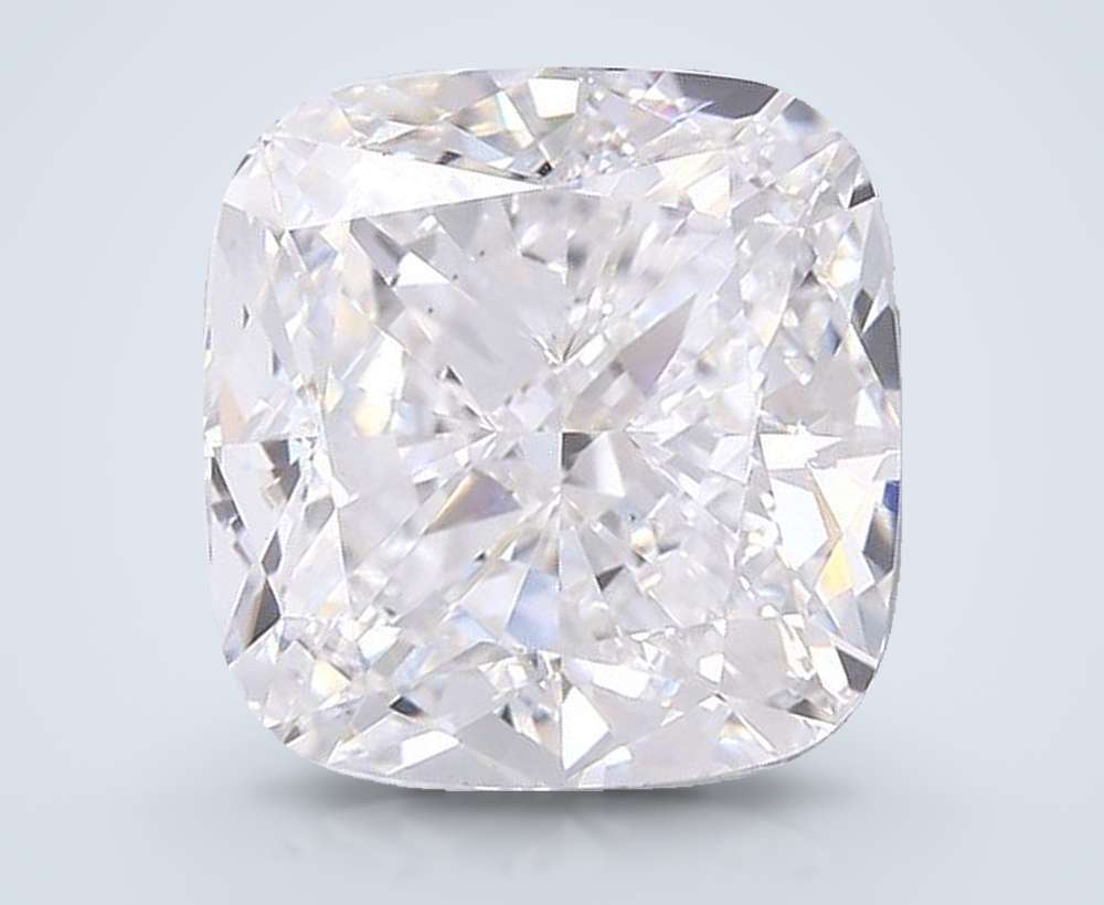 6.43 Carat Cushion Lab Diamond