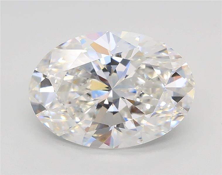 2.50ct E VS2 Rare Carat Ideal Cut Oval Lab Grown Diamond